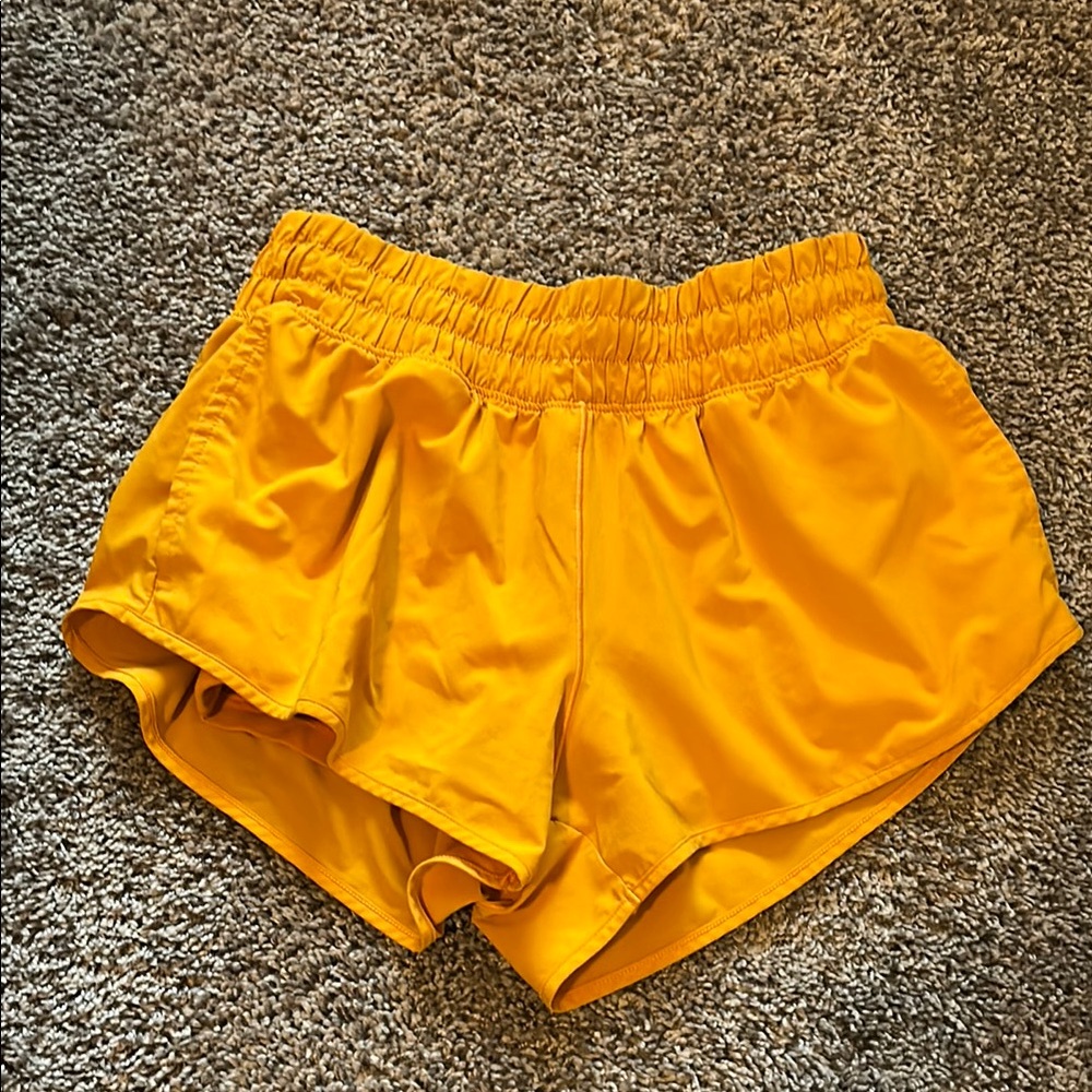 Vibrant Yellow Women's Shorts